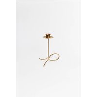 Vintage Messing Swirl Kerzenhalter Seltenes Twist Design von OtherwiseShoppe