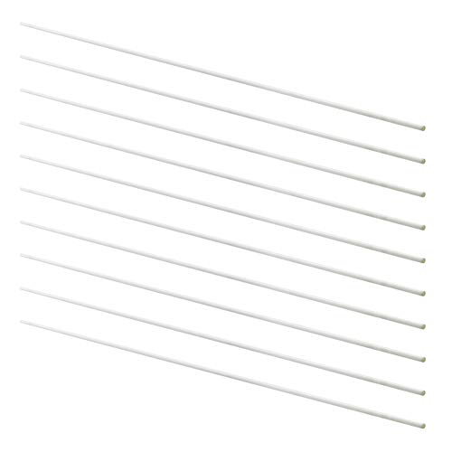 Othmro 10 Stück ABS-Kunststoff-Rundstäbe 4 mm OD, 0,5 m Länge ABS-Stangen Kunststoff Rundstange Kunststoffstangen Runde Kunststoffstange für strukturelle und architektonische Modellherstellung DIY Othmro 10 Stück ABS-Kunststoff-Rundstäbe 4 mm OD, 0,5 m Länge ABS-Stangen Kunststoff Rundstange Kunststoffstangen Runde Kunststoffstange für strukturelle und architektonische Modellherstellung DIY von Othmro