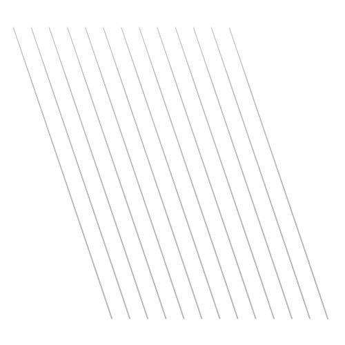 Othmro 12 Stück ABS Kunststoff starres Rohr 2,5 mm Außendurchmesser 0,5 m Länge ABS Schlauch Kunststoff Hartrohr Kunststoffrohr Runde Kunststoffrohr für Hardware Elektrische Türen Fenster Weiß Othmro 12 Stück ABS Kunststoff starres Rohr 2,5 mm Außendurchmesser 0,5 m Länge ABS Schlauch Kunststoff Hartrohr Kunststoffrohr Runde Kunststoffrohr für Hardware Elektrische Türen Fenster Weiß von Othmro