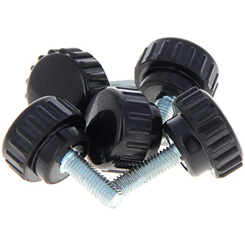 Othmro 5 Stück M5 x 15 mm Außengewinde gerändelte Klemmknäufe Griff Rändelschraube Typ Rundkopf Othmro 5 Stück M5 x 15 mm Außengewinde gerändelte Klemmknäufe Griff Rändelschraube Typ Rundkopf von Othmro