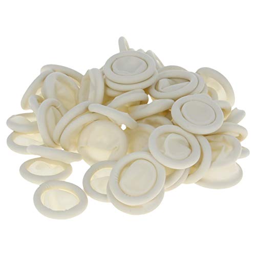 Othmro 600 Stück Latex Fingerlinge Industrie Gummi Fingerhülsen Einweg M Größe Fingerspitzen Schutz Fingerabdeckungen für elektronische Reparatur Malen Schmuck Reinigung Maniküre milchig weiß Othmro 600 Stück Latex Fingerlinge Industrie Gummi Fingerhülsen Einweg M Größe Fingerspitzen Schutz Fingerabdeckungen für elektronische Reparatur Malen Schmuck Reinigung Maniküre milchig weiß von Othmro