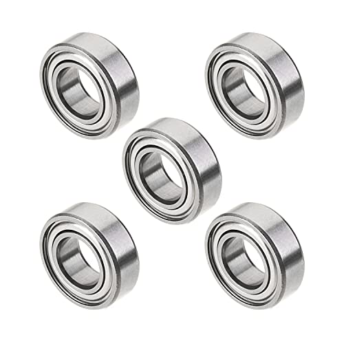 Othmro MR126 ZZ Rillenkugellager, 6 x 12 x 4 mm, doppelt versiegeltes Kugellager, 5 Stück von Othmro