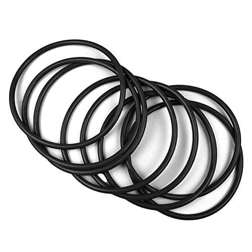 Othmro O-Ringe Nitrilkautschuk O-Ring Dichtung 68 mm ID × 61,8 mm OD × 3,1 mm WD schwarz gute Widerstandsfähigkeit Sanitärmaschinen hydraulische pneumatische Reparaturen 10 Stück von Othmro