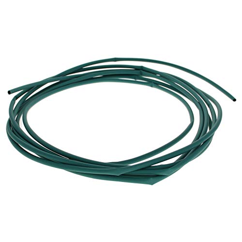 Othmro PE Schrumpfschlauch 2:1 Elektroisolierungsschlauch Draht Kabel Schlauch Ummantelung 4 mm Durchmesser 5 m Länge Grün 1 Stück von Othmro