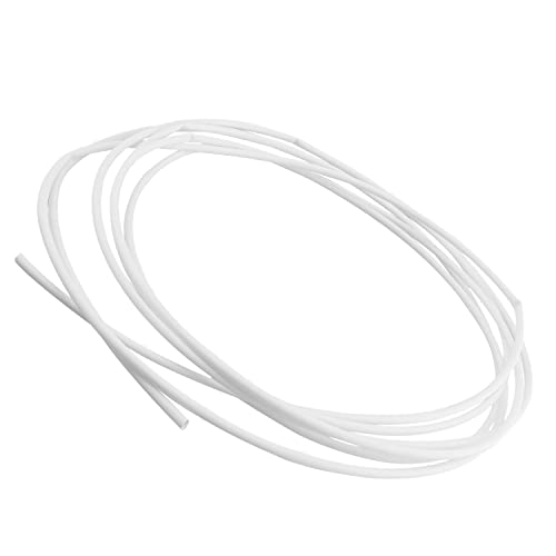 Othmro PE Schrumpfschlauch 2:1 Elektroisolierungsschlauch Draht Kabel Schlauch Umwicklung 3 mm Durchmesser 4 m Länge Weiß 1 Stück von Othmro