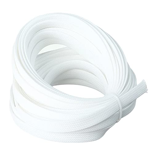 Othmro PET-Ummantelung, geflochten, erweiterbar, 10 mm x 0,5 m, Weiß 10mm*10m weiß Othmro PET-Ummantelung, geflochten, erweiterbar, 10 mm x 0,5 m, Weiß 10mm*10m weiß von Othmro