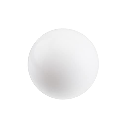 Othmro PTFE-Ball, 30 mm Durchmesser, geschliffene Oberfläche, pneumatische Pumpe, weiß, 1 Stück von Othmro