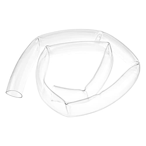 Othmro PVC-Kunststoffschlauch, 25 mm Innendurchmesser, 28 mm Außendurchmesser, 2000 mm Länge, unzerbrechlich, rund, transparent, 1 Stück von Othmro