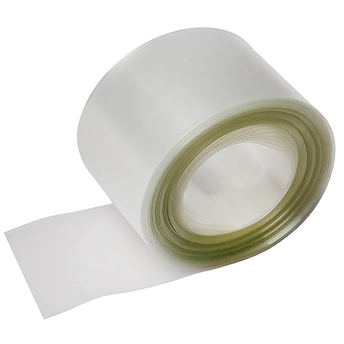 Othmro PVC-Schrumpfschlauch, 50 mm breit, 10 m lang, transparent, für 2 x 18650 Batterien von Othmro