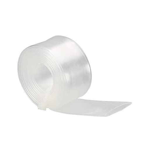 Othmro Polyethylen-Schrumpfschlauch, 11 mm Durchmesser, 1 m Länge, 2:1, elektrische Isolierschlauch, Kabelschlauch, transparent, 1 Stück von Othmro