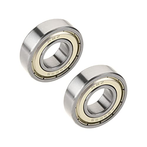 Othmro Rillenkugellager 12,7 x 28,575 x 7,938 mm Gcr15 R8ZZ 2 Stück P0 Z2 von Othmro