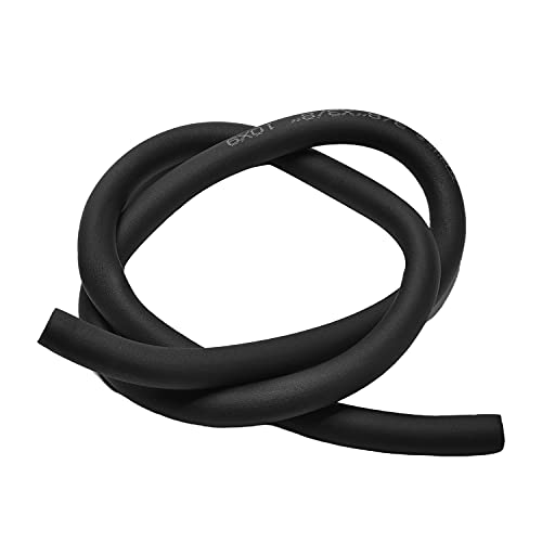 Othmro Rohrisolierung 10mmx9mmx1.8m Klimaanlage Wärmeisolierung Rohr Schaumstoff Rohrisolierung,Schwarz,3 Stück von Othmro