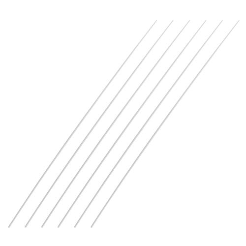 Othmro 6 Stück ABS-Kunststoff-Rundstäbe 2,5 mm OD, 0,5 m Länge ABS-Stangen Kunststoff Rundstange Kunststoffstangen Runde Kunststoffstange für strukturelle und architektonische Modellherstellung DIY Othmro 6 Stück ABS-Kunststoff-Rundstäbe 2,5 mm OD, 0,5 m Länge ABS-Stangen Kunststoff Rundstange Kunststoffstangen Runde Kunststoffstange für strukturelle und architektonische Modellherstellung DIY von Othmro