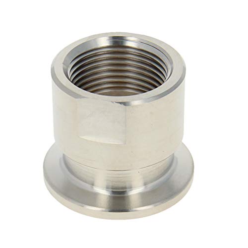 Othmro Sanitärrohrverschraubung KF25 Innengewinde 3/4 PT auf Klemme OD 40 mm Hülse 1 Stück von Othmro