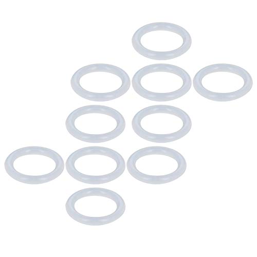 Othmro Silikon-O-Ringe, 10 mm Innendurchmesser, 14 mm Außendurchmesser, 2 mm Breite, Dichtungsdichtung, 10 Stück Othmro Silikon-O-Ringe, 10 mm Innendurchmesser, 14 mm Außendurchmesser, 2 mm Breite, Dichtungsdichtung, 10 Stück von Othmro