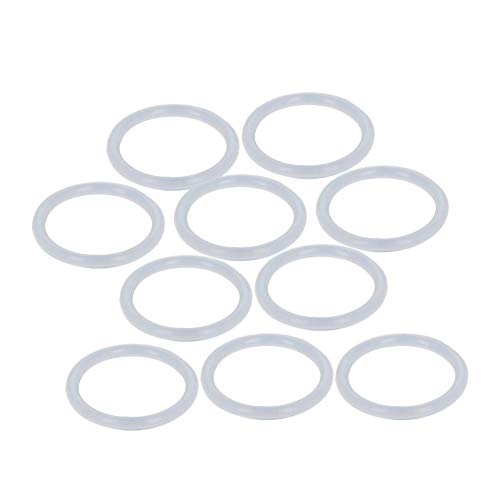 Othmro Silikon-O-Ringe, 15 mm Innendurchmesser, 19 mm Außendurchmesser, 2 mm Breite, Dichtungsdichtung, 10 Stück Othmro Silikon-O-Ringe, 15 mm Innendurchmesser, 19 mm Außendurchmesser, 2 mm Breite, Dichtungsdichtung, 10 Stück von Othmro