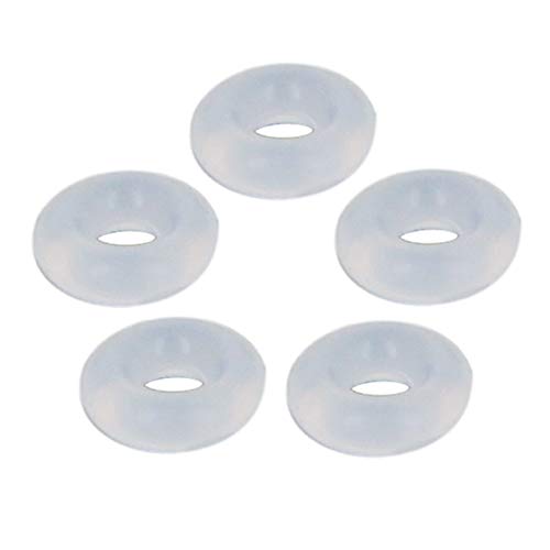 Othmro Silikon-O-Ringe, 2 mm Innendurchmesser, 6 mm Außendurchmesser, 2 mm Breite, Dichtung, 5 Stück Othmro Silikon-O-Ringe, 2 mm Innendurchmesser, 6 mm Außendurchmesser, 2 mm Breite, Dichtung, 5 Stück von Othmro