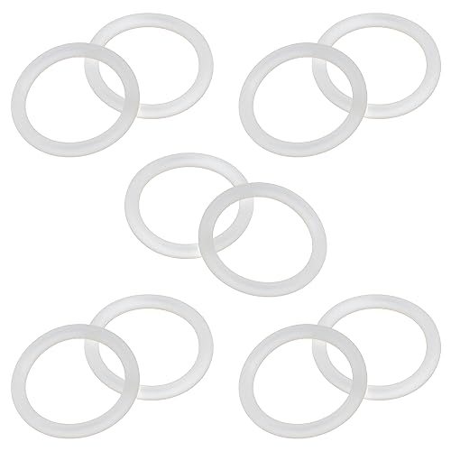 Othmro Silikon-O-Ringe, 21 mm Innendurchmesser, 27 mm Außendurchmesser, 3 mm Breite, Dichtung, 10 Stück Othmro Silikon-O-Ringe, 21 mm Innendurchmesser, 27 mm Außendurchmesser, 3 mm Breite, Dichtung, 10 Stück von Othmro