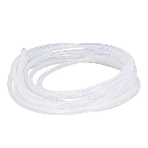 Othmro 1 x Silikonschlauch, 0,5 mm Innendurchmesser, 1,5 mm Außendurchmesser, flexibler Silikonschlauch, Wasser-Luftschlauch, Gummischlauch für Pumpe, Flüssigkeits-Gasübertragung (2 m) von Othmro