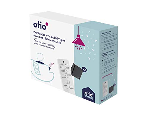 Otio – Vernetztes Beleuchtungspaket mit Fernbedienung und 3 Beleuchtungsmodulen von Otio