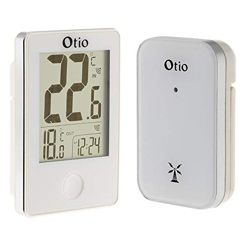 Thermomètre int/ext sans fil Blanc von Otio