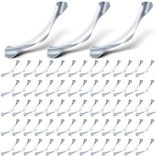 Otoolling 100 Stück 3/8 Zoll – 1/2 Zoll Metall Pex Rohrverbiege Stützen 90 Grad Biegung Unterstützung PEX Fittings Klemmen Rohrhalter für Heim Gewerbe Industrie Sanitär Heizsysteme von Otoolling