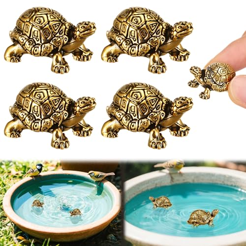 Otoolling 4 Stück Mini Schildkrötenform Kupfer Bad Scheibe Ornamente Messing Vogeltränke Reinigungsscheiben Vogeltränke Reiniger Single 17 g Gewicht Universal Fit für Outdoor Vogeltränke Schüssel Otoolling 4 Stück Mini Schildkrötenform Kupfer Bad Scheibe Ornamente Messing Vogeltränke Reinigungsscheiben Vogeltränke Reiniger Single 17 g Gewicht Universal Fit für Outdoor Vogeltränke Schüssel von Otoolling
