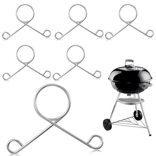 Otoolling 6 Stück Aschefänger-Clips, robuste Holzkohlegrill-Teile von Otoolling