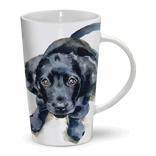 Otter House Black Labrador Welpe - Becher - Latte von Otter House