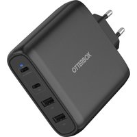 OtterBox Wall Charger 100W - 1x USB-C 65-100W + 1x USB-C 18W + 2x USB-A 12W in Schwarz OtterBox Wall Charger 100W - 1x USB-C 65-100W + 1x USB-C 18W + 2x USB-A 12W in Schwarz von OtterBox