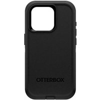 Otterbox Defender Backcover Apple iPhone 15 Pro Schwarz MagSafe kompatibel, Standfunktion von OtterBox