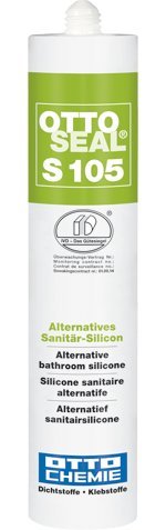 OttoSeal S105, das alternative Sanitär-Silicon, 310ml Farbe: C00 TRANSPARENT von Otto Chemie