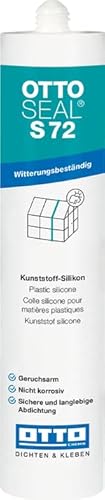 OTTOSEAL S 72 Kunststoff-Silikon 310 ml Kartusche C00 transparent von Otto Chemie