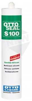 OTTOSEAL S100 Sanitärsilicon 300 ml transparent 20,45€/L inkl. MwSt. von Otto Chemie