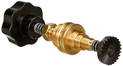Haas Profi-Ventilsitzfräser-Set für 3/8', 1/2', 3/4' und 1', schwarz/messing (1 Set) von binoa
