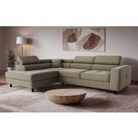 OTTO home Ecksofa "AADEN Schlafsofa mit verstellbaren Kopfstützen, B/T/H: 254/199/90 cm" mit Bettfunktion und Bettkasten, Ottomane rechts/links bestellbar OTTO home Ecksofa "AADEN Schlafsofa mit verstellbaren Kopfstützen, B/T/H: 254/199/90 cm" mit Bettfunktion und Bettkasten, Ottomane rechts/links bestellbar von Otto Home