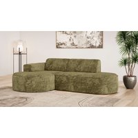OTTO home Ecksofa "ADELLA XL Design-Sofa mit Recamiere rechts/links, 263/159/76 cm" L-Form XL mit Wellenunterfederung, runde Form, auch in Cord OTTO home Ecksofa "ADELLA XL Design-Sofa mit Recamiere rechts/links, 263/159/76 cm" L-Form XL mit Wellenunterfederung, runde Form, auch in Cord von Otto Home
