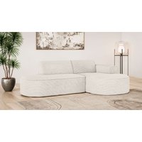 OTTO home Ecksofa "ADELLA XL Design-Sofa mit Recamiere rechts/links, 263/159/76 cm" L-Form XL mit Wellenunterfederung, runde Form, auch in Cord OTTO home Ecksofa "ADELLA XL Design-Sofa mit Recamiere rechts/links, 263/159/76 cm" L-Form XL mit Wellenunterfederung, runde Form, auch in Cord von Otto Home