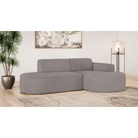 OTTO home Ecksofa "ADELLA XL Design-Sofa mit Recamiere rechts/links, 263/159/76 cm" L-Form XL mit Wellenunterfederung, runde Form, auch in Cord OTTO home Ecksofa "ADELLA XL Design-Sofa mit Recamiere rechts/links, 263/159/76 cm" L-Form XL mit Wellenunterfederung, runde Form, auch in Cord von Otto Home