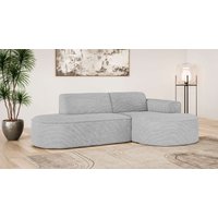 OTTO home Ecksofa "ADELLA XL Design-Sofa mit Recamiere rechts/links, 263/159/76 cm" L-Form XL mit Wellenunterfederung, runde Form, auch in Cord OTTO home Ecksofa "ADELLA XL Design-Sofa mit Recamiere rechts/links, 263/159/76 cm" L-Form XL mit Wellenunterfederung, runde Form, auch in Cord von Otto Home