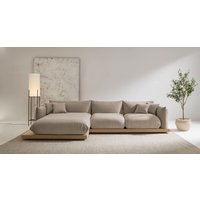 OTTO home Ecksofa "Kalix, Polsterecke mit kräftigem Holz-Plateau, moderne Couch in L-Form" wahlweise Recamiere links o. rechts, Strukturstoff, hoher Sitzkomfort OTTO home Ecksofa "Kalix, Polsterecke mit kräftigem Holz-Plateau, moderne Couch in L-Form" wahlweise Recamiere links o. rechts, Strukturstoff, hoher Sitzkomfort von Otto Home