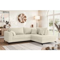 OTTO home Ecksofa "LEEVKE Design-Sofa mit Ottomane rechts/links bestellbar, Breite 232 cm" in vielen modernen Farben erhältlich, belastbar bis 480 kg OTTO home Ecksofa "LEEVKE Design-Sofa mit Ottomane rechts/links bestellbar, Breite 232 cm" in vielen modernen Farben erhältlich, belastbar bis 480 kg von Otto Home