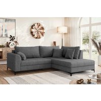 OTTO home Ecksofa "LEEVKE Design-Sofa mit Ottomane rechts/links bestellbar, Breite 232 cm" in vielen modernen Farben erhältlich, belastbar bis 480 kg OTTO home Ecksofa "LEEVKE Design-Sofa mit Ottomane rechts/links bestellbar, Breite 232 cm" in vielen modernen Farben erhältlich, belastbar bis 480 kg von Otto Home