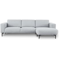 OTTO home Ecksofa "Lillith, 289 cm, L-Form, gemütlicher Sitzkomfort" Eckcouch mit runder Recamiere links/rechts, Strukturstoff von Otto Home
