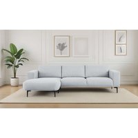 OTTO home Ecksofa "Lillith, 289 cm, L-Form, gemütlicher Sitzkomfort" Eckcouch mit runder Recamiere links/rechts, Strukturstoff von Otto Home
