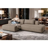 OTTO home Ecksofa "TIARRA Design-Sofa mit Ottomane recht/links bestellbar, Breite 287 cm" L-Form mit hochelastischer Schaum und Wellenunterfederung OTTO home Ecksofa "TIARRA Design-Sofa mit Ottomane recht/links bestellbar, Breite 287 cm" L-Form mit hochelastischer Schaum und Wellenunterfederung von Otto Home