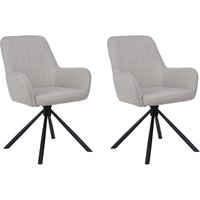OTTO home Esszimmerstuhl "Flaurent" () 2 Stk. gepolsterte Rückenlehne, Armlehne und Sitzfläche, Sitzhöhe 50 cm von Otto Home