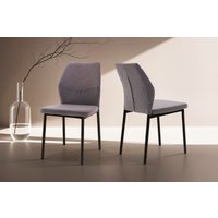 OTTO home Esszimmerstuhl "Lumos" (Set) 2 Stk.Webstoff in vielen Farben erhältlich mit stabilem Metalluntergestell von Otto Home