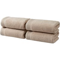 OTTO home Handtücher "Fenya, flauschig und weich, 550gr/m²", (4 St., 4x 50x100cm), Premium Handtücher mit Bordüre, Handtuch-Set, 100% Baumwolle von Otto Home