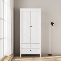 OTTO home Kleiderschrank "Borkum Schlafzimmerschrank Garderobe Landhaus Bestseller" von Otto Home
